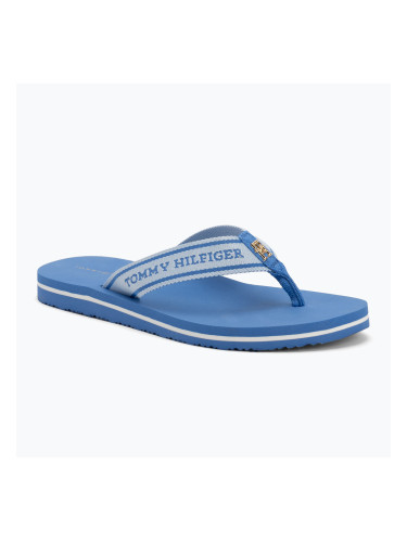 Дамски джапанки Tommy Hilfiger Webbing Beach Sandal blue spell