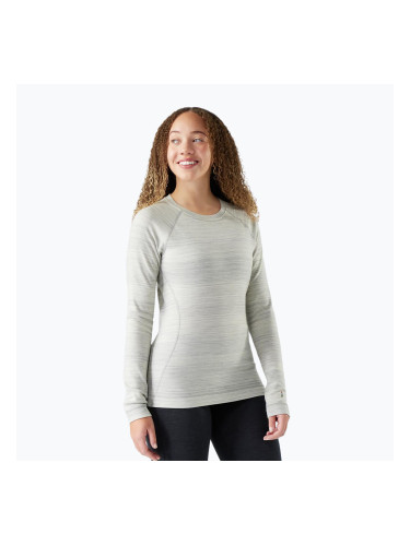 Дамска термоактивна блуза с дълъг ръкав Smartwool Merino 250 Baselayer Crew Boxed light gray color shift