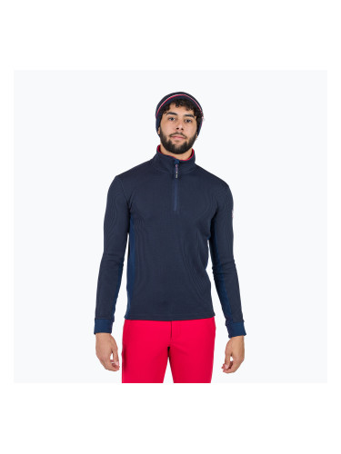 Мъжки скиорски суитшърт Rossignol Cieloalto Fleece Half zip dark navy