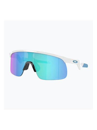 Детски слънчеви очила Oakley Resistor polished white/prizm sapphire
