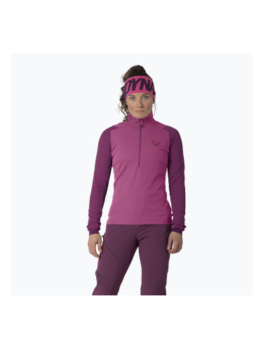 Дамски суитшърт за скитуринг DYNAFIT Blacklight Thermal 1/2 Zip amaranth
