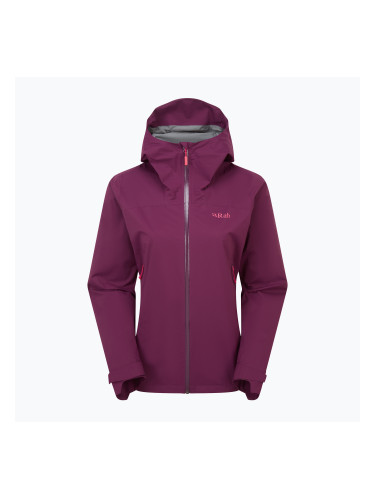 Дамско яке за дъжд Rab Downpour Light mulberry