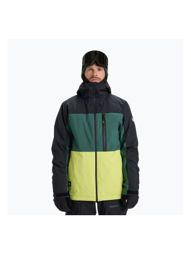 Мъжко яке за сноуборд Quiksilver Sycamore Block 20K dark ivy