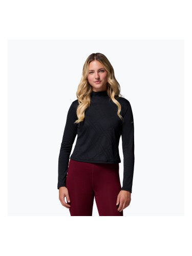Дамска блуза с дълъг ръкав за трекинг Columbia Granite Point Turtleneck black