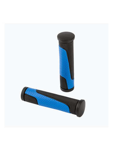 ACCENT Comet 2D дръжки за кормило черни/сини 610-06-122_ACC