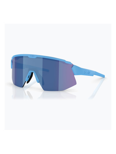 Слънчеви очила Bliz Breeze матово синьо/сиво синьо огледало/розово