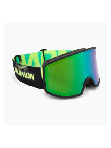 Скиорска маска Salomon Sentry Pro Sigma black/sigma emerald