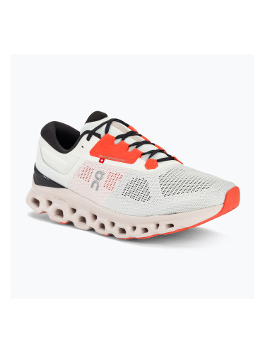 Мъжки обувки за бягане On Cloudstratus 3 undyed-white/sand