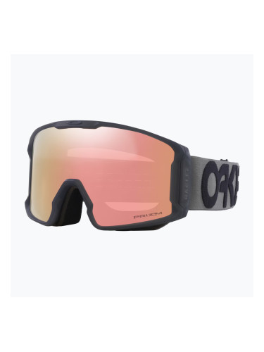 Скиорски очила Oakley Line Miner L matte b1b forged iron/prizm rose gold iridium