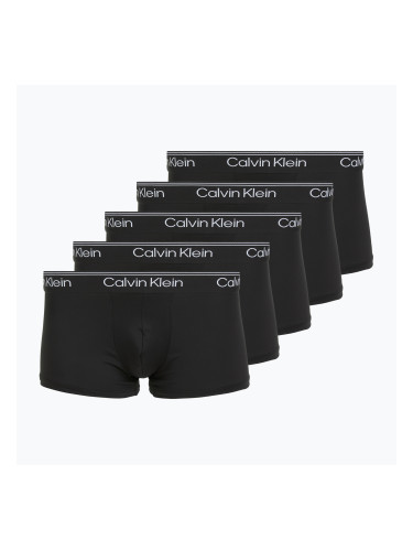 Боксерки Calvin Klein LV00NB4412 Low Rise Trunk 5 чифта black