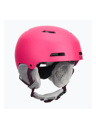 Детска ски каска Giro Crue matte bright pink