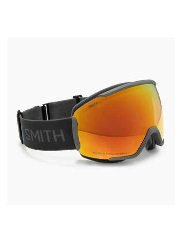 Скиорска маска Smith Sequence OTG slate/chromapop pro photochromic red mirror