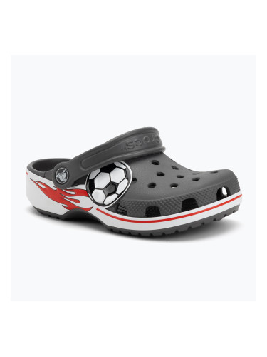 Детски чехли Crocs Classic Soccer Band Kids slate grey