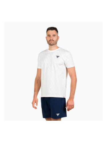 Мъжка тениска за тенис Tecnifibre Graphic Tee Stretch white