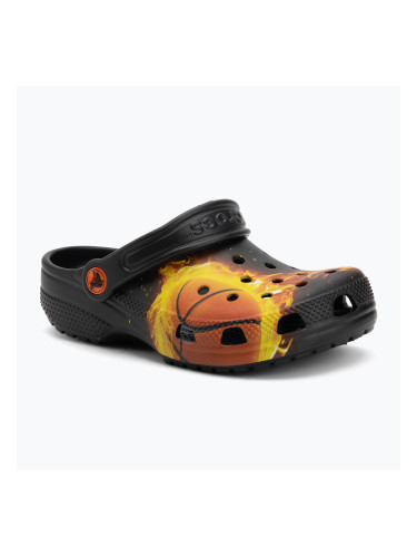 Детски чехли Crocs Flaming Bball Clog Kids black