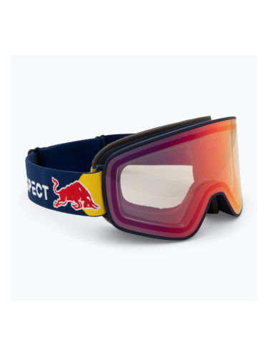 Скиорски очила Red Bull SPECT Rush Photo blue/brown with red chrome x