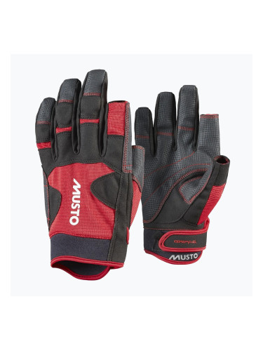 Musto Performance Дълъг пръст 2.0 истински червени ръкавици за ветроходство