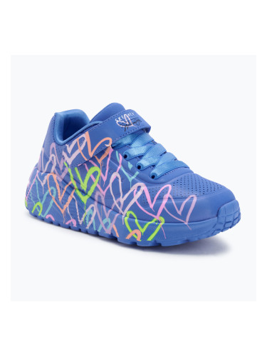 Детски обувки SKECHERS Uno Lite Love Levitate blue/multi