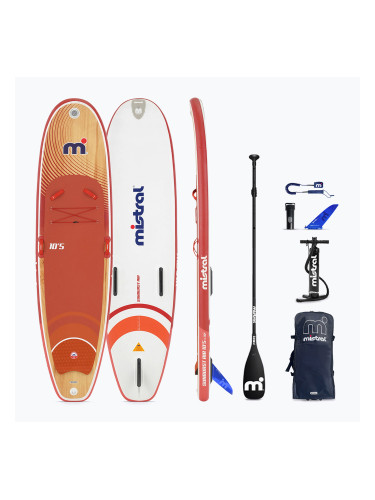 SUP дъска Mistral Sunburst Air 10'5 orange/white