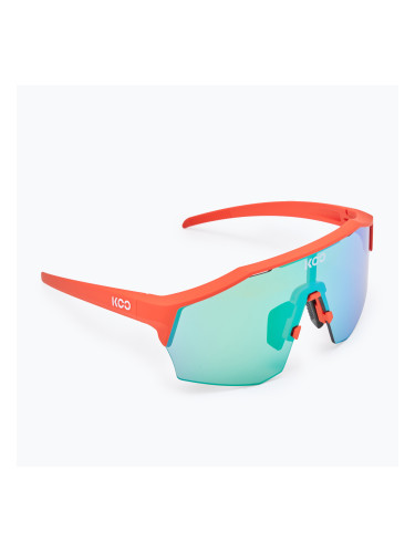 Слънчеви очила Koo Alibi orange matt/green mirror