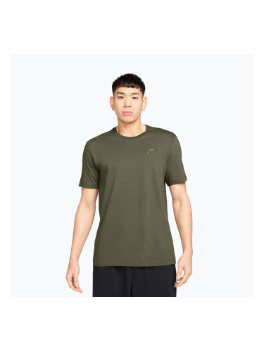 Мъжка тениска Nike Sportswear Club medium olive/parachute beige