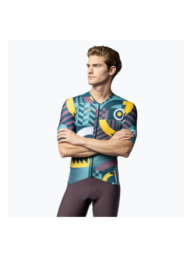 Мъжка колоездачна фланелка Alé Games какаово кафява