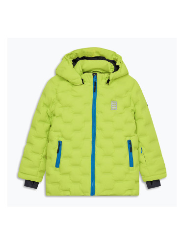 Детско ски яке LEGO Lwjipe 706 lime green/blue