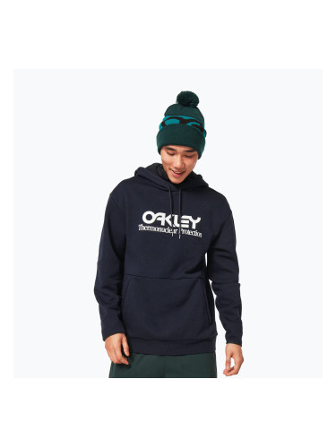 Мъжки суитшърт за сноуборд Oakley Rider Long 2.0 Hoodie black/white