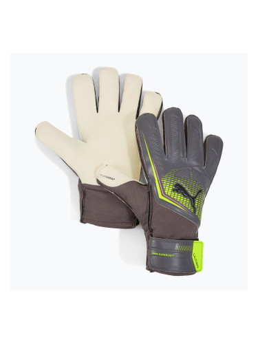 Вратарски ръкавици PUMA Ultra Play RC matte aged silver/yellow alert