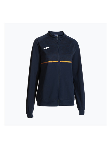 Женски потник за бягане Joma Record III с цял цип в тъмносин цвят