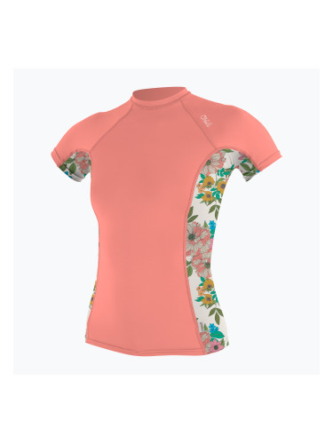 Дамска блуза за плуване O'Neill Side Print Rash Guard desert flower/cara floral