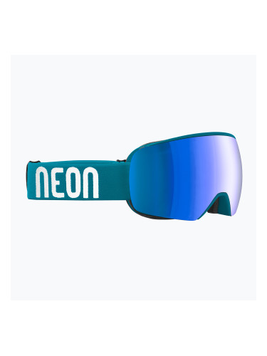 Скиорска маска Neon Beam petroleum/mirror blue