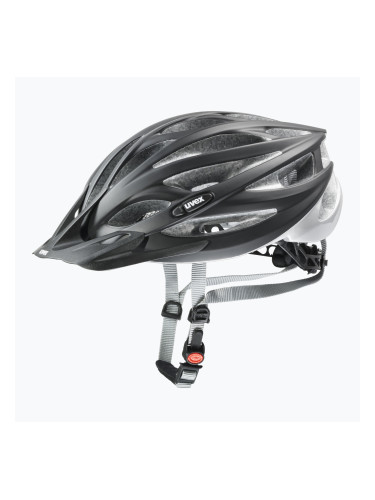 UVEX каска за велосипед Oversize черна матова/сребърна