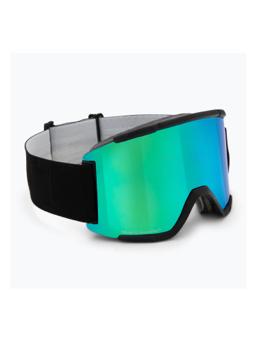 Скиорски очила Smith Squad XL black/chrp sun green mirror/chrp storm rose flash