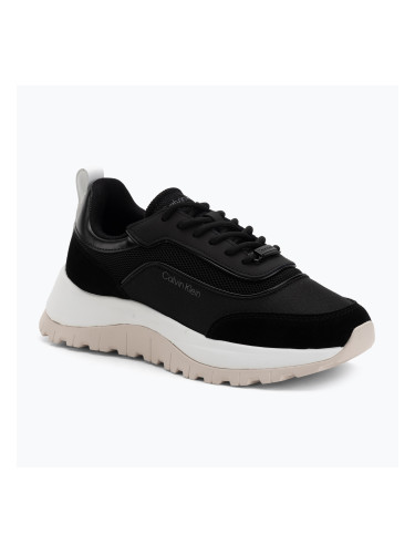 Дамски обувки Calvin Klein HW0HW02487 Runner Lace Up Mesh MIX black/bright white