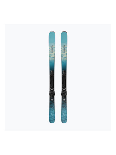 Дамски пистови ски Salomon Stance W 80 + автомати M10 GW alaskan blue/porcelain/lime cream