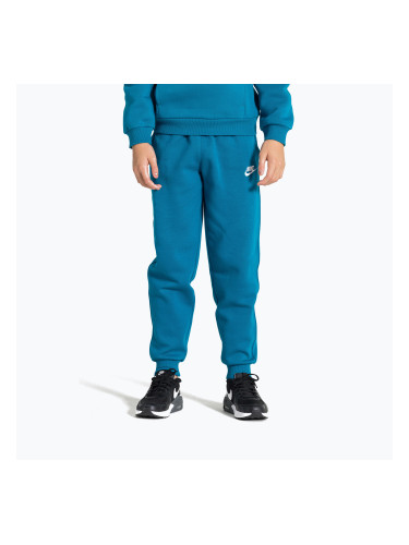 Детски панталони Nike Sportswear Club Fleece green abyss/white