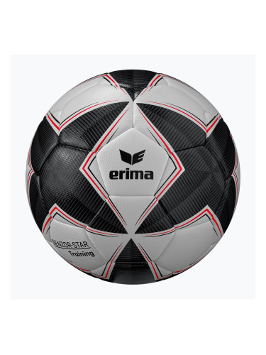 ERIMA Senzor Star Тренировъчна футболна топка черно/сиво размер 5