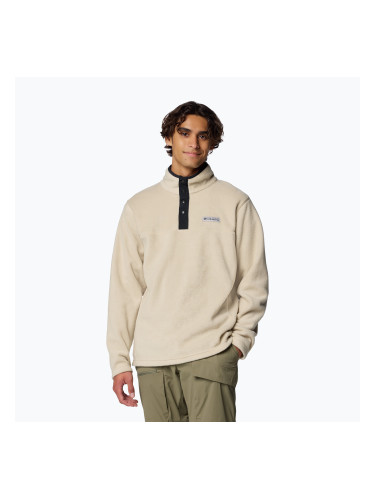 Мъжки суитшърт Columbia Steens Mountain Half Snap II ancient fossil/black