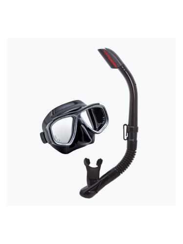 TUSA Комплект за гмуркане Маска + шнорхел черен UC-7519P