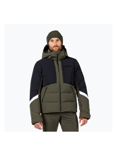 Мъжко скиорско яке Rossignol Ciastel Down Mix olive shadow
