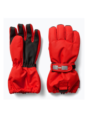 Детски ски ръкавици LEGO Lwatlin 700 червени