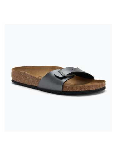 BIRKENSTOCK Madrid BF Narrow черни джапанки с металик