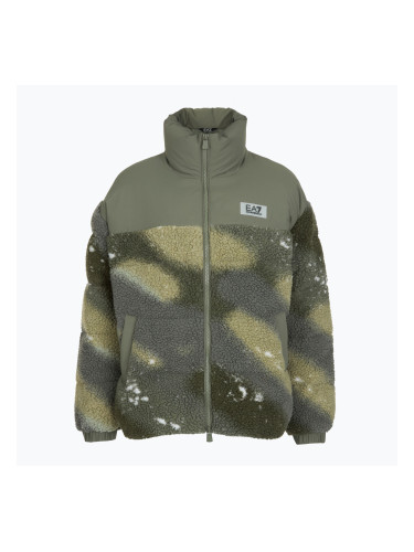 Дамско яке EA7 Train Contemporary Sport Medium Padded fancy basil stellar