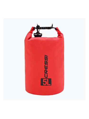 Cressi Dry Bag 5 l водоустойчива чанта червена XUA928101