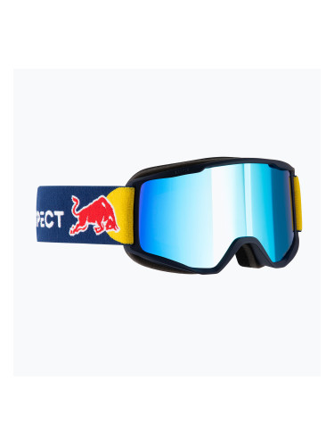 Скиорски очила Red Bull SPECT Neon blue/smoke with blue mirror