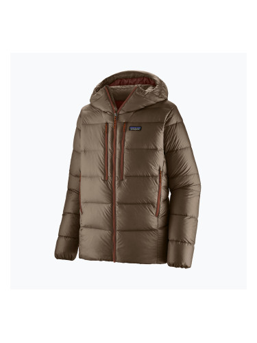 Мъжко пухено яке Patagonia Fitz Roy Down Hoody marlow brown