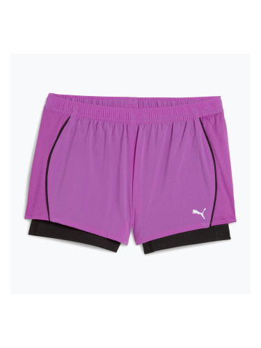 Дамски къси панталони за бягане PUMA Run Velocity 2IN1 3" wild berry