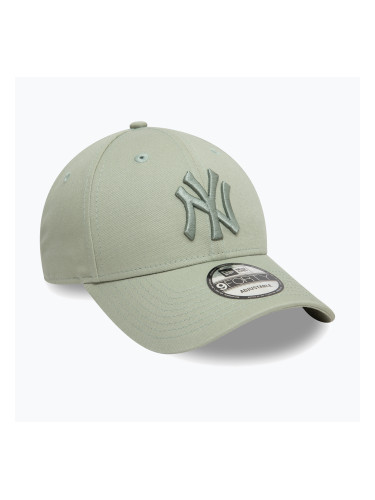 New Era League Essential 9Forty New York Yankees зелена пастелна бейзболна шапка