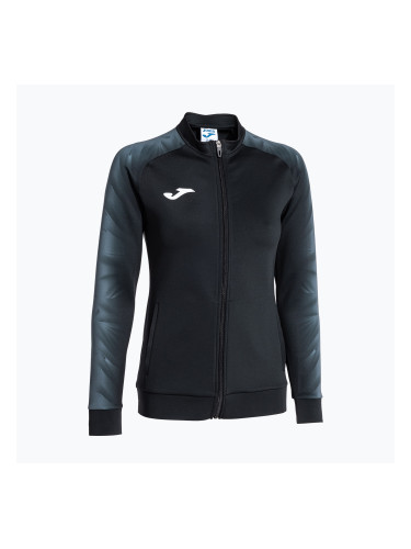Дамски суитшърт за бягане Joma Elite XI Full Zip black/anthracite